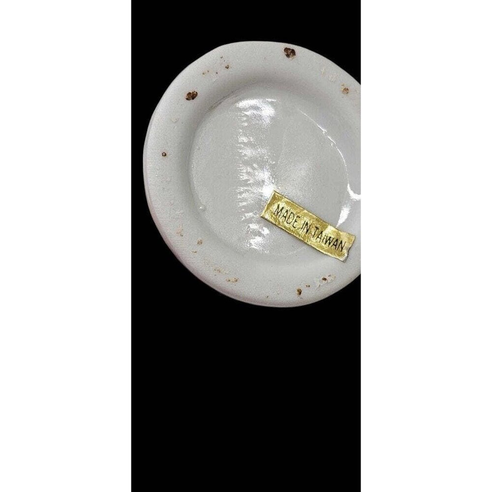 Opalescent Glaze Porcelain Vases 1970s Butterfly Carnival Glaze Ceramic Petite - Picture 9 of 11